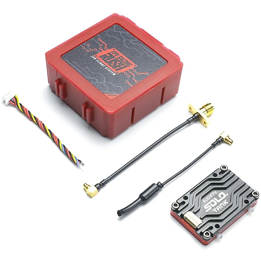 RUSH SOLO picture transmission CNC shell, high power 1.6W microphone FPV traversing machine 5.8G