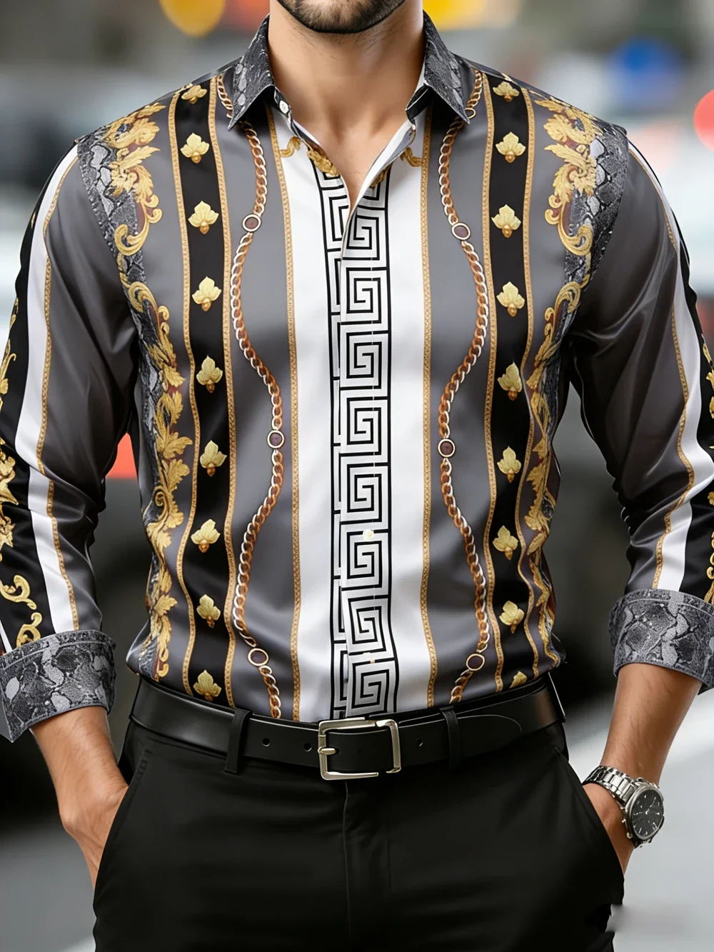 Nouvelle chemise décontractée - Fashion Ethnic Indian Clothing avis et prix