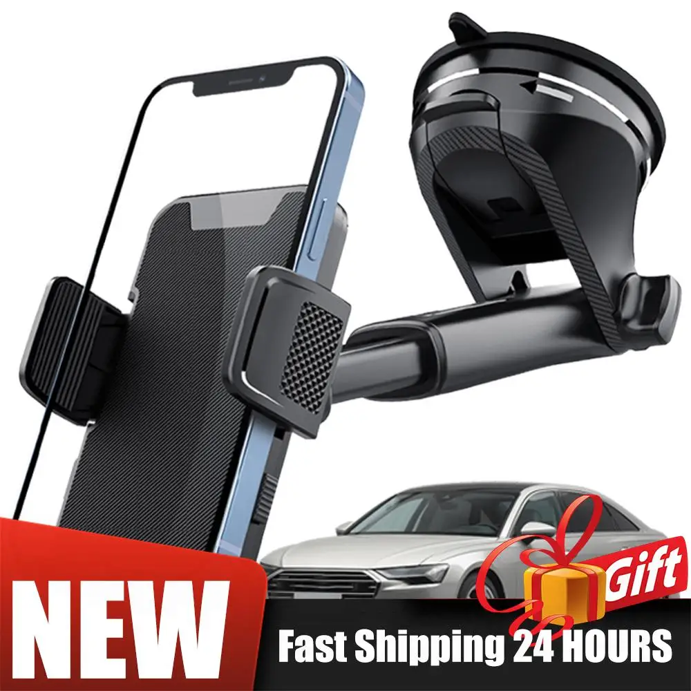 

Universal Car Phone Holder Mount Super Stable Mobile Phone GPS Support Bracket Auto Smartphone Stand for Trucks RVs Vehicles