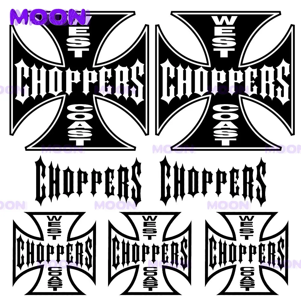 

Classic for West Coast Choppers Graphics Decals Stickers Motorcycle Car Body Decorative Sticker Set Accessories Vinyl Decal