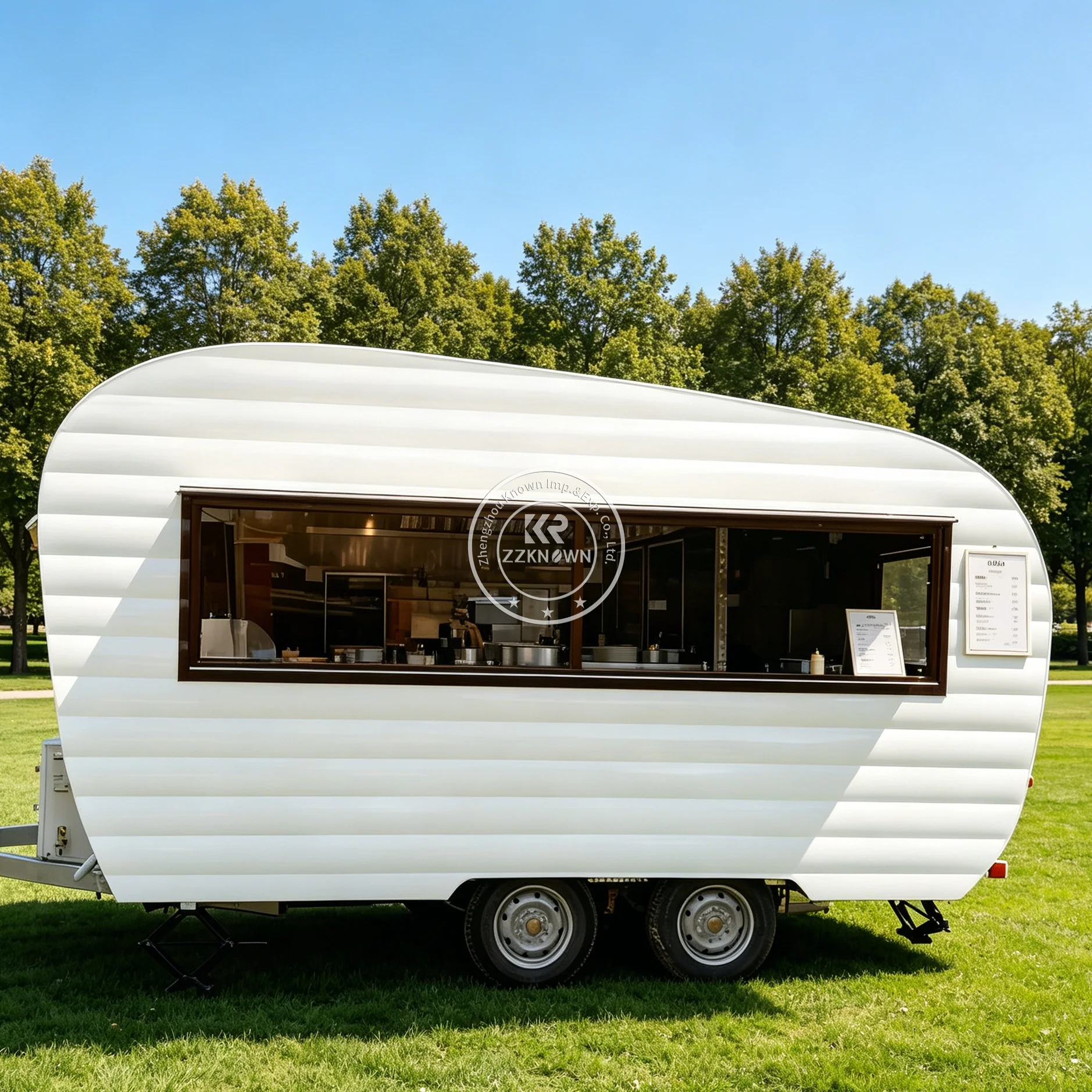 Carrinho de Comida Móvel Comer - Coffee Tea Kiosk avaliação e preço