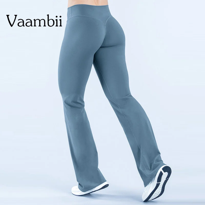

Origin Flares Soft Brushed Fabric, Tapered Leggings For Women Fitness Wear ‌High-Waisted Wide-Leg Yoga Pants with Flared Fit