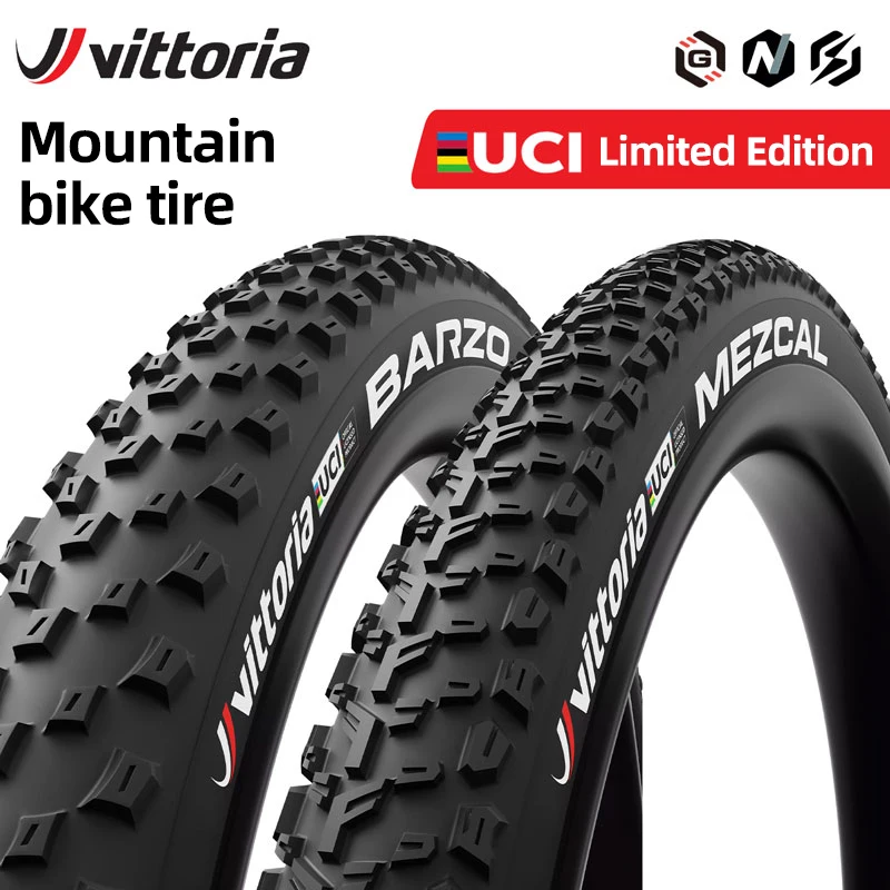 Vittoria BARZO MEZCAL Mountain Bike Anti-puncture Tyre Foldable 29x2.1/2.25/2.35 Tubeless Tire MTB Champion Edition Alliance UCI