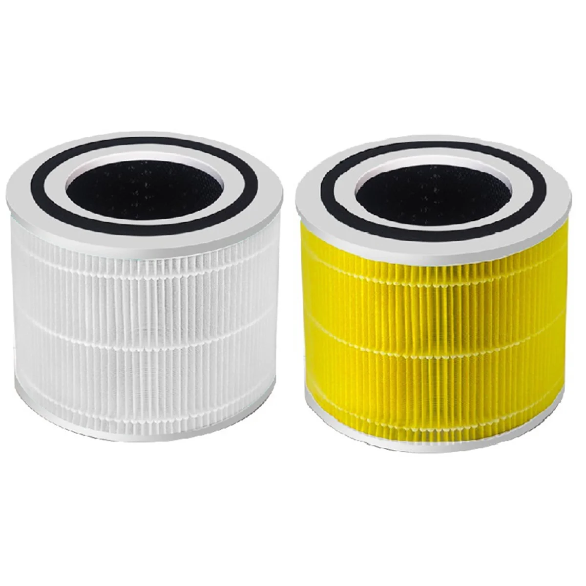 Filtro de substituição do purificador de ar para LEVOIT Core 300, Core 300S, filtro HEPA 3 em 1, carvão ativado de alta eficiência,