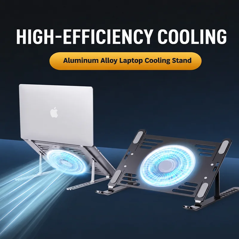 高さ調節可能、折りたたみ式、アルミ製、最大5kgまで対応、1 - Cooling Stand Tablet のレビューと価格