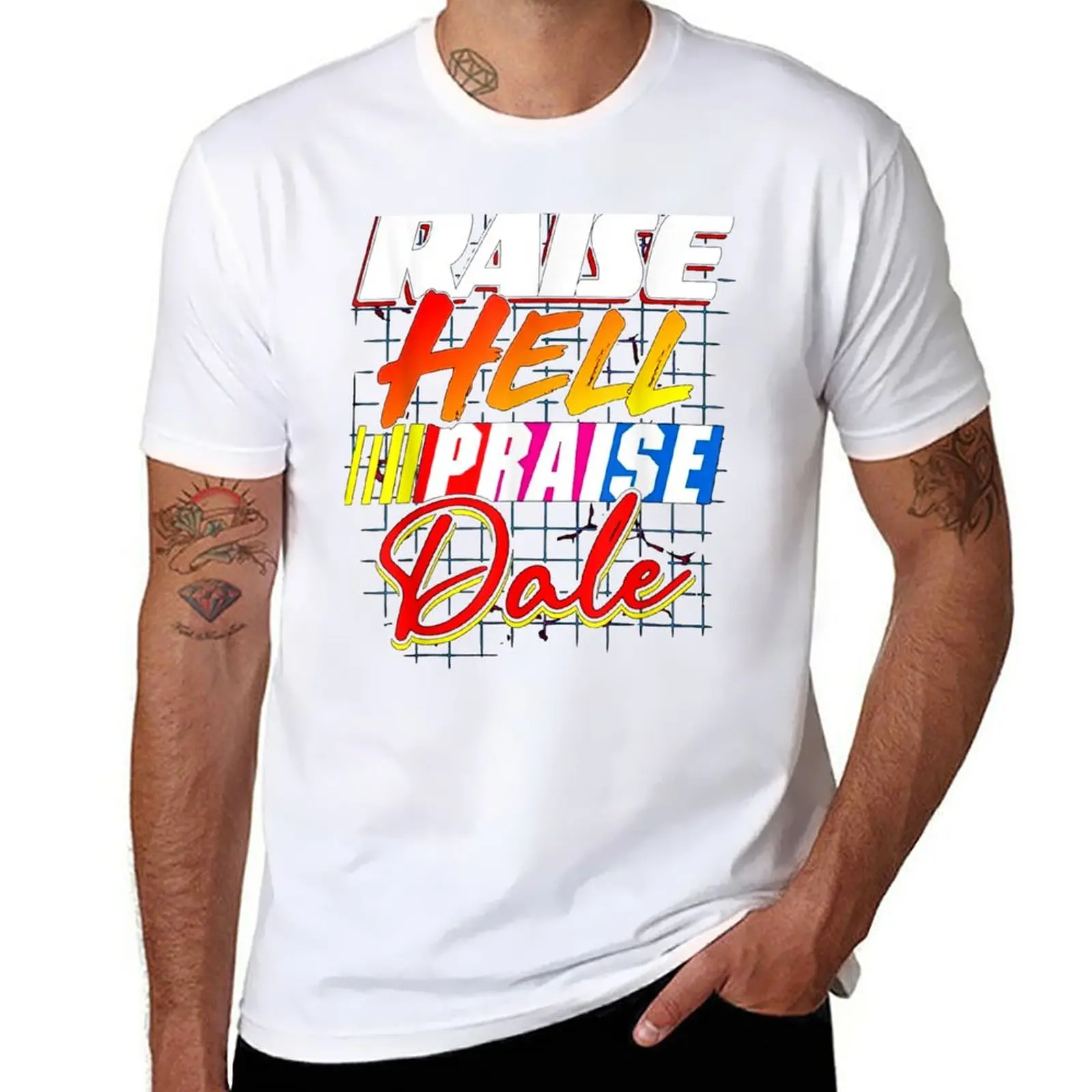 New Raise Hell Praise Dale T-Shirt plus size tops animal print shirt for boys tops sweat shirts workout shirts for men