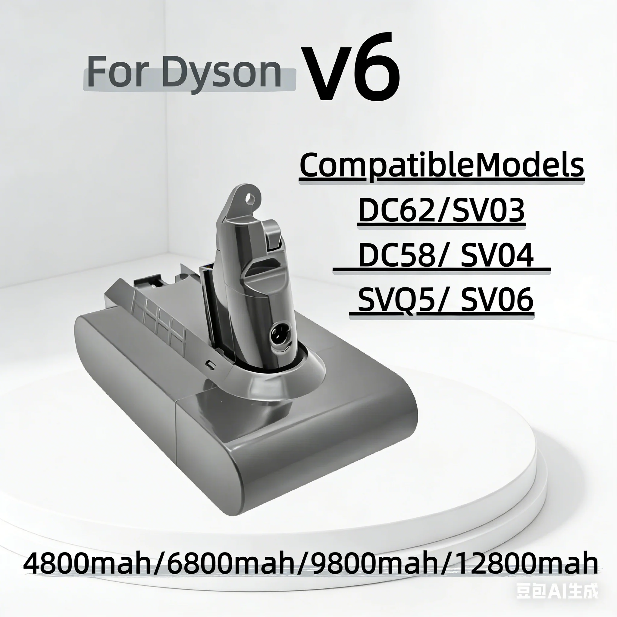 12800Mah Li-Ion Bat…