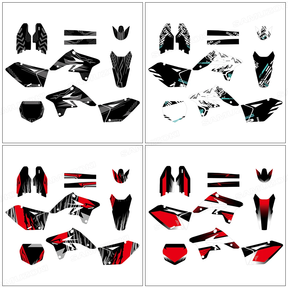 

Наборы графических наклеек Motocross Deco Team для Suzuki RMZ 250 RMZ250 2007 2008 2009