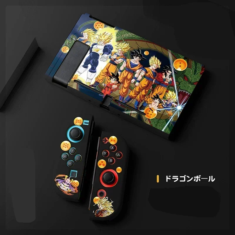 Anime Dragon Ball Son Goku Soft Shell Protective Case Nintendo Switch OLED Case Anti-vibration Protective Case Birthday Gifts - view 4