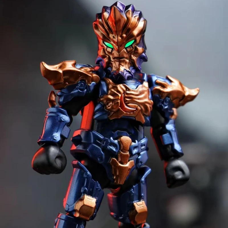 Blokees بنة رجل الترامان طبعة مشرقة الفصل 6 Jugglus شعوذة Gaia الإصدار 2 نموذج متحرك الربط لعبة هدية #5