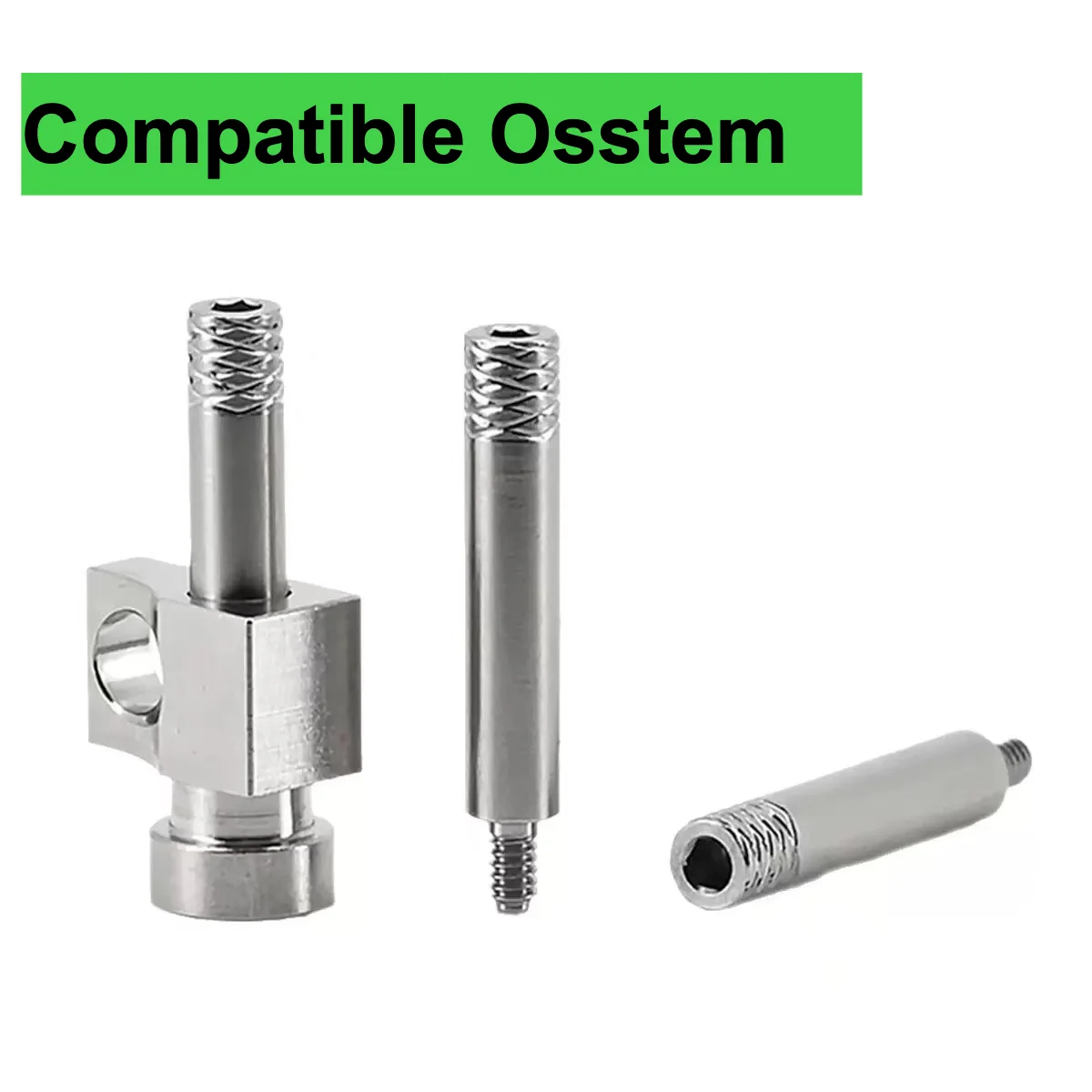 DentalOEM Osstem TS Compatible Impression Coping Pick-up Multi Unit Open Tray Technique for Internal Hex Implant Metal Fast Ship