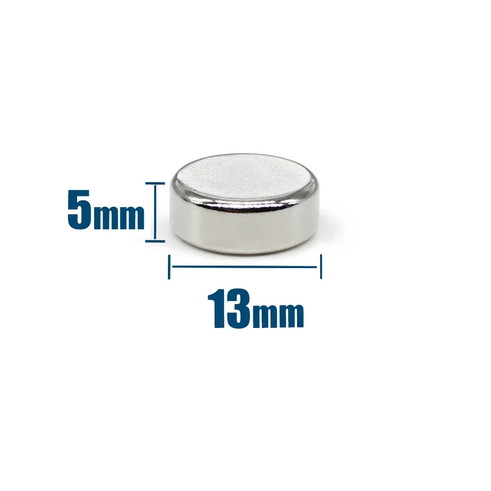 5/10/20/50/100PCS 13x5mm Disc Neodymium Magnets Strong Permanent Round Magnet Powerful Magnetic Magnets