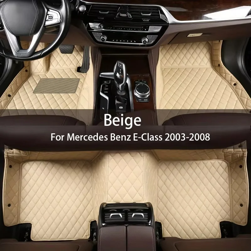 

Индивидуальные автомобильные коврики для Mercedes Benz E-Class 2003-2008, аксессуары для салона автомобиля, четырехсезонные универсальные аксессуары