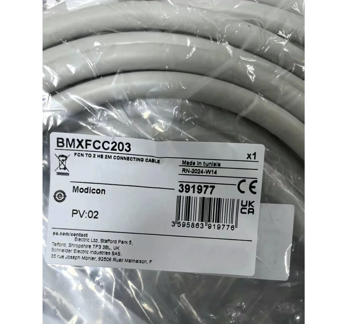 Cable de conexión conntector BMXFCC203