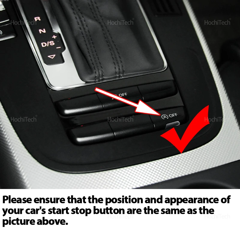 سيارة التلقائي وقف بدء نظام المحرك قبالة جهاز التحكم الاستشعار كابل توصيل لأودي A4 RS4 B8 2013 2014 2015 #2