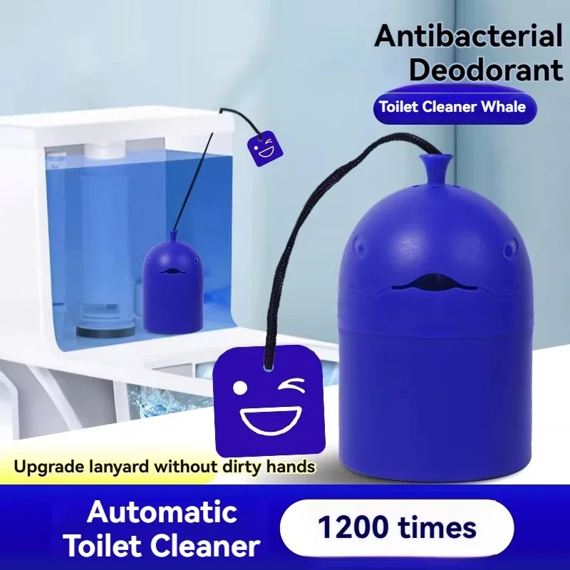 Nettoyeurs de toilettes, déodorant puissant longue durée, Agent effervescent Portable à libération lente pour le nettoyage automatique de la salle de bains, 1/2 pièces