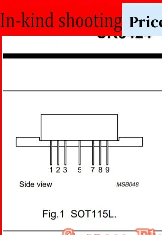 CR3424  Video driver hybrid amplifier  100% High Quality