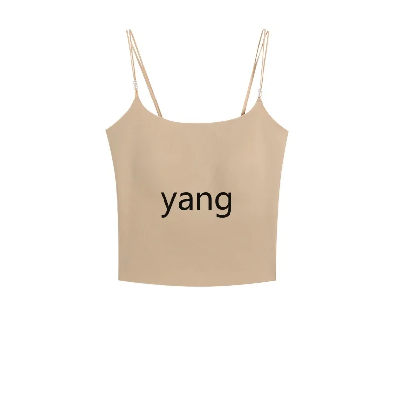 

LMM sling vest for women with chest pad inside, beautiful back, white, cool feeling outside in summer