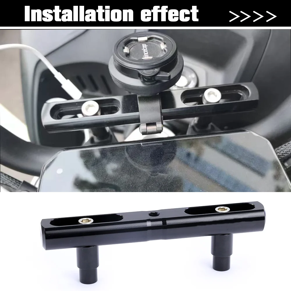 FOR CFMOTO 150NK 250NK 400NK 450NK 800NK Modified Mobile Phone Expansion Bracket Dash Cam Navigation Camera Extension Crossbar
