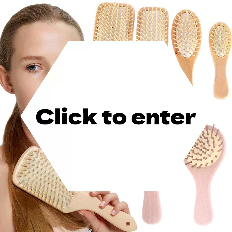 

Деревянная расческа с подушкой безопасности, массажная расческа для волос, расческа для всех типов волос, антистатическая расческа и массажер для кожи головы, ИК-дизайн подушки для распутывания волос