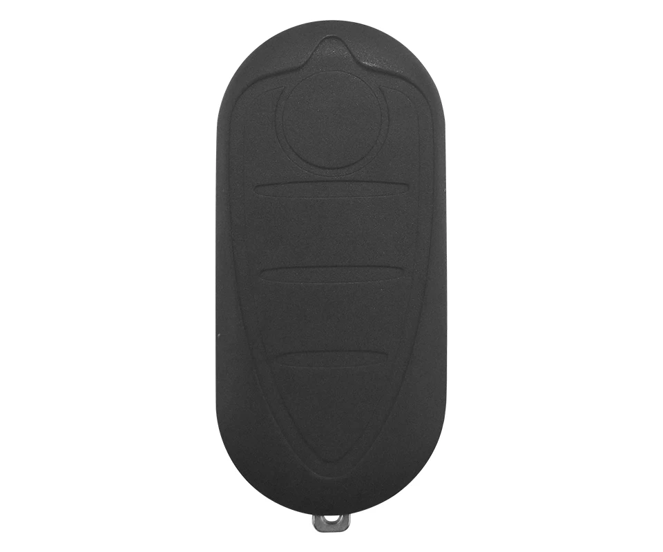 XNRKEY Flip Car Remote Key Shell for Alfa Romeo Mito Giulietta Replacement 3 Buttons Car Key Case Uncut Blade