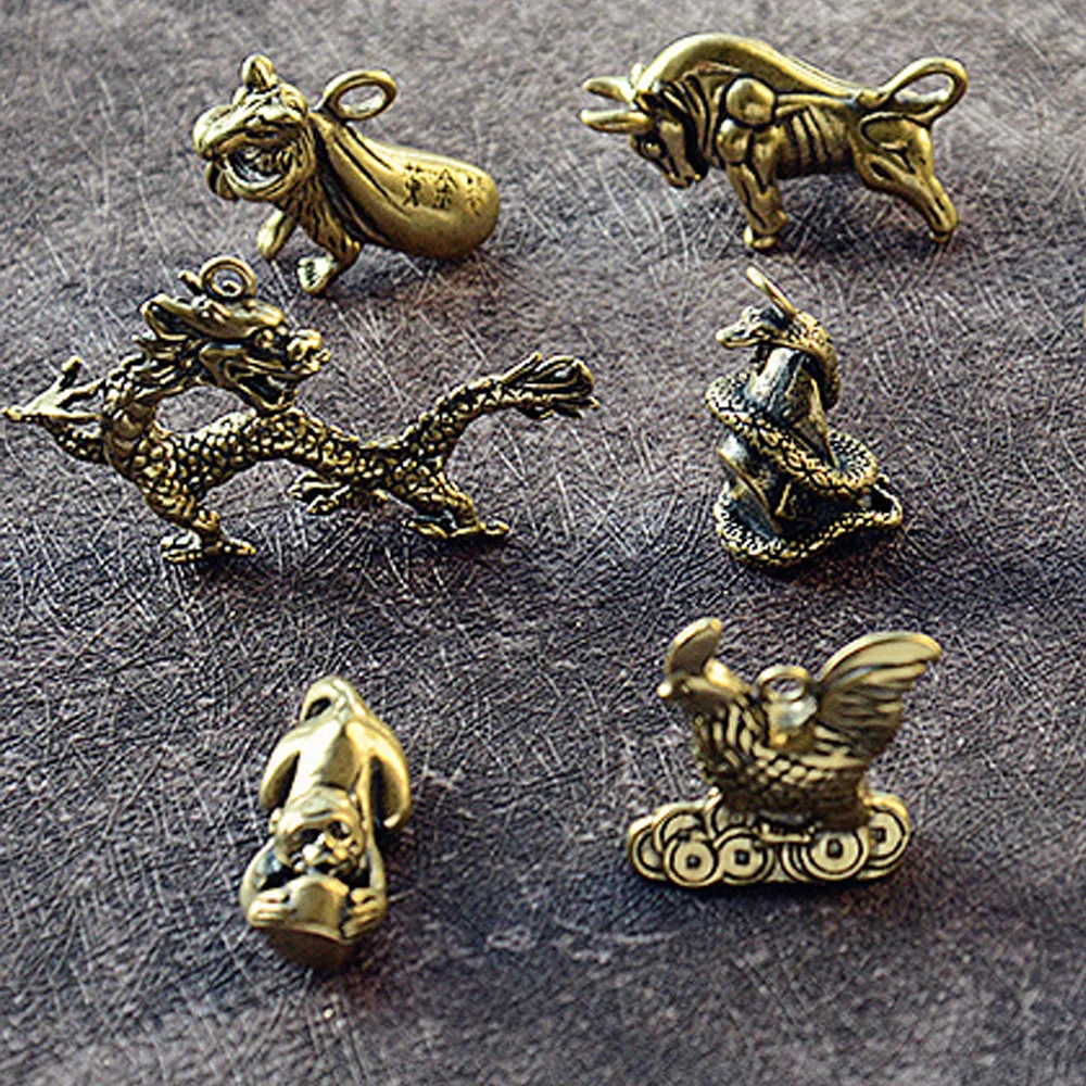 

Латунные статуи зодиака