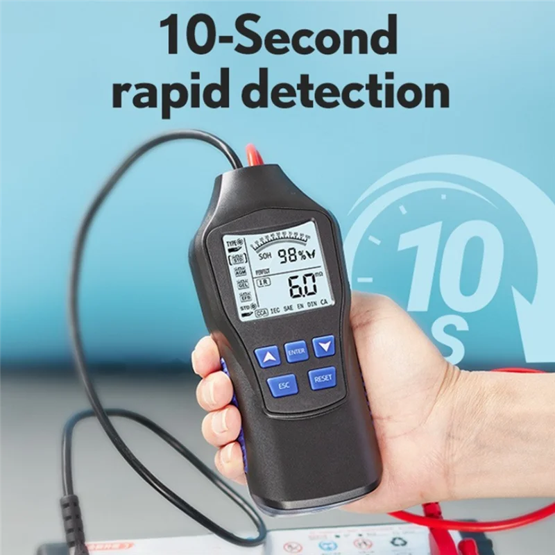 BAAN-12V 24V тестер автомобильного аккумулятора Automotiva Comprobador De Baterias монитор диагностический для транспортных средств инструменты аксессуары 1 шт.