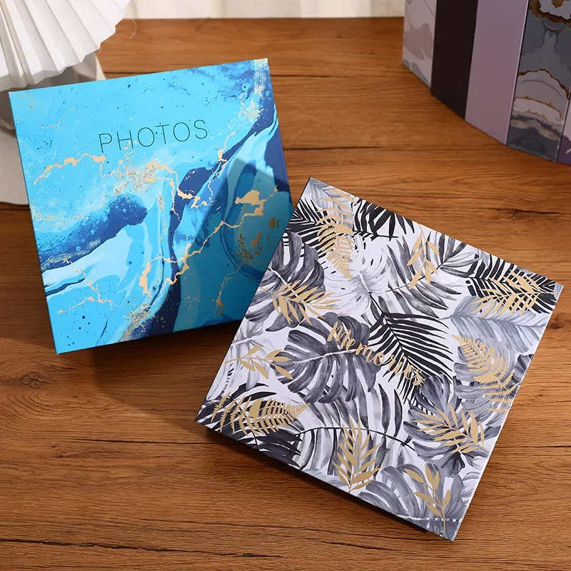 Creative Retro Photo Album - 6-Inch Large Capacity 200 Pages Storage Book for Memories and Keepsakes