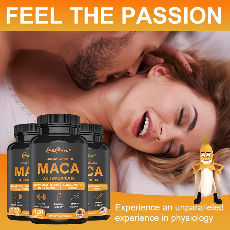 

Maca & Ashwagandha - Relieve Stress, Balance Mood, Improving Endurance and Energy Levels