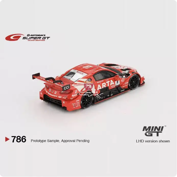 MINIGT 1:64 Nissan Z GT500 Honda NSX GTR SuperGT Series Diecast