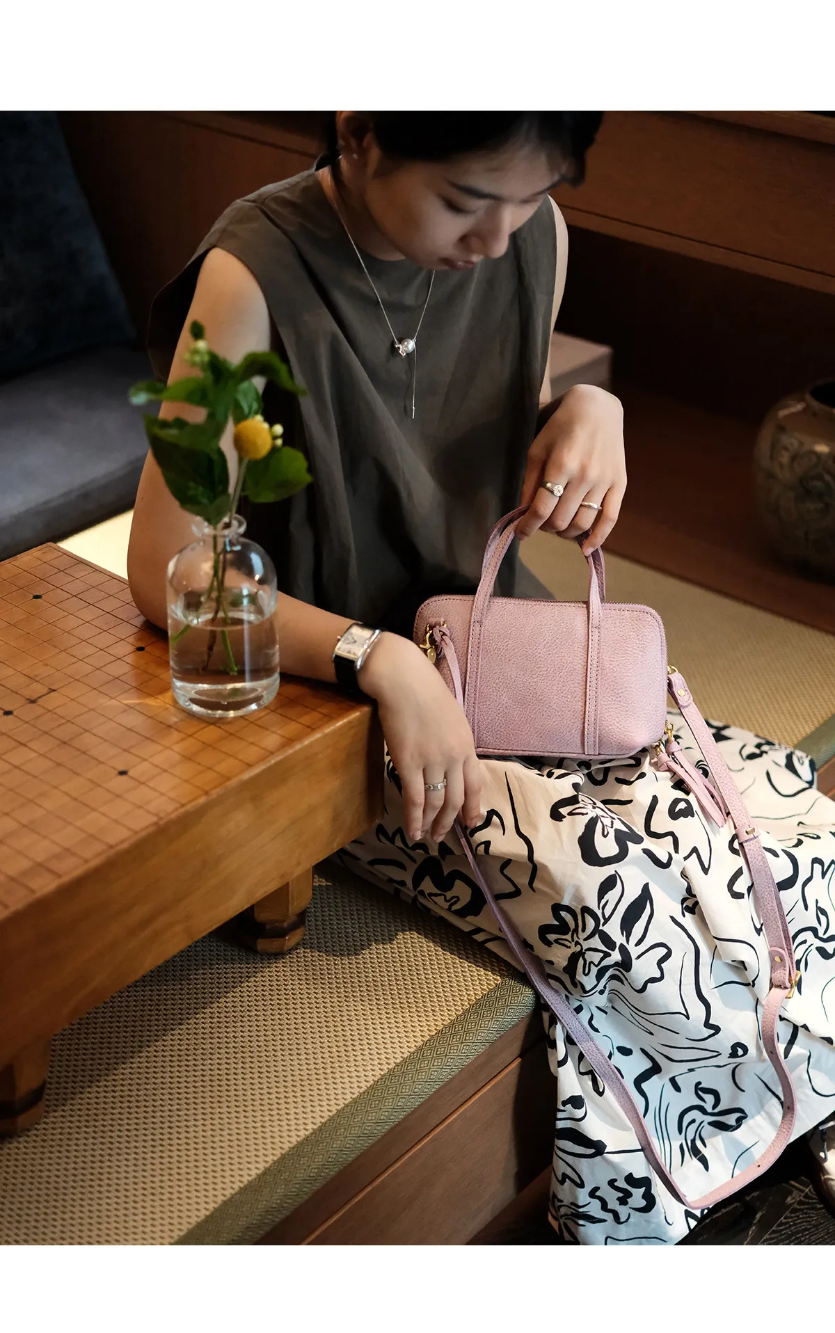 Handgefertigte Damenhandtaschen aus echtem Leder von Modedesignern, Vintage-Luxus, echtes Rindsleder, süße Umhängetasche für Damen – Detail 12