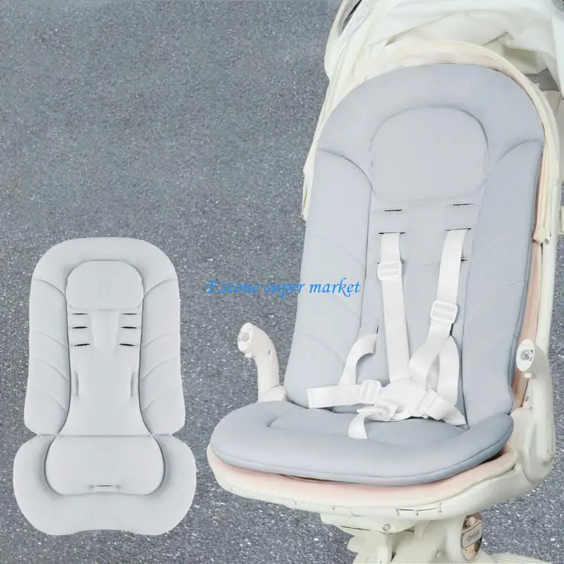 almofada-para-carrinhos-lavaveis-​​a-maquina-090b-design-antidesbotamento-com-sem-travesseiro-suporte-para-conforto-do-bebe