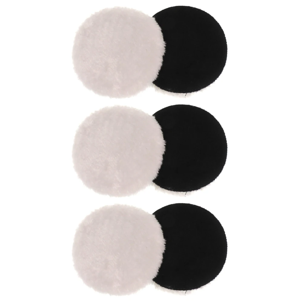 125 مللي متر منصات تلميع الصوف قابلة لإعادة الاستخدام ستوكات تلميع أقراص تنظيف منصات ستوكات تلميع إزالة فعالة للخدش