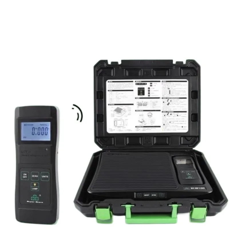 Báscula Electrónica Portátil de Alta Precisión para Refrigerante, Herramienta de Pesaje para Líquido Refrigerante Freón ST-RF100