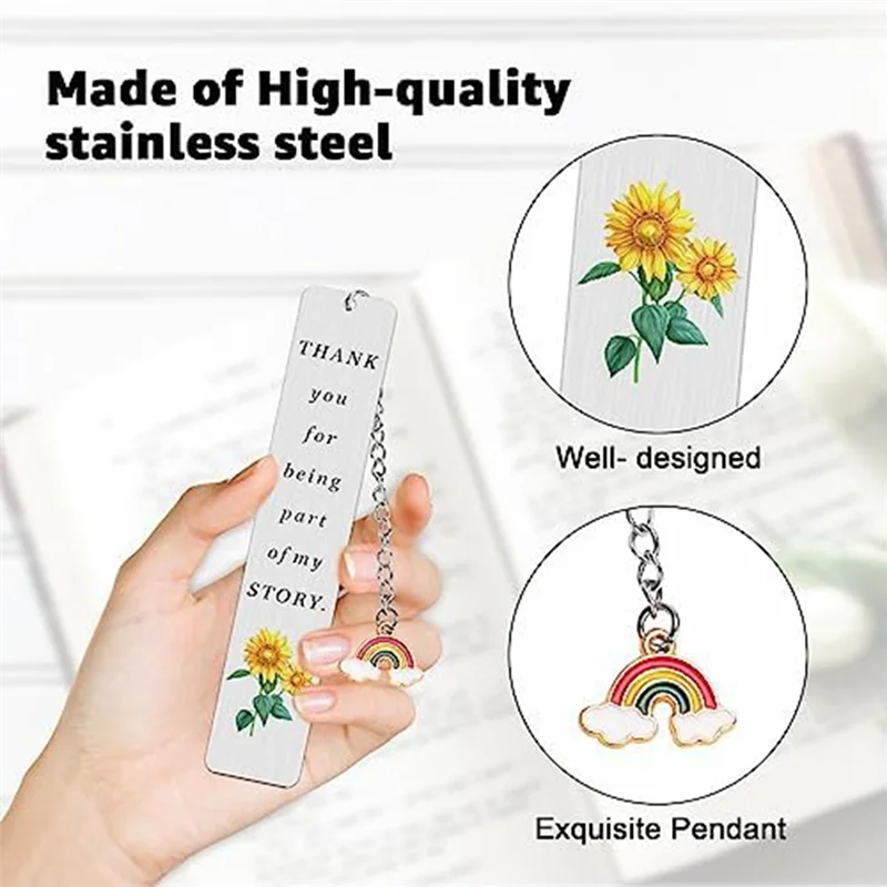 3-х предметные подарки учителю с благодарностью, закладка для учителя, серебряные подарки учителю для подарка на выпускной, пенсию, день рождения