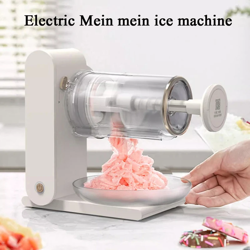 

Sander Electric Shaved Ice Household DIY Homemade Delicate Mein Mein Ice Easy To Clean And Disassemble