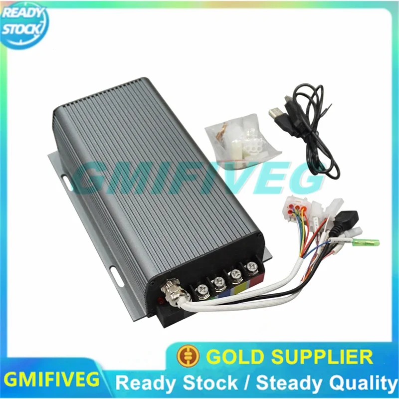 1PC Sabvoton SVMC72150 72v 150A Sine Wave Controller with USB Cable for 3000w 4000w BLDC Hub Motor for Electric Scooter/E-Bike