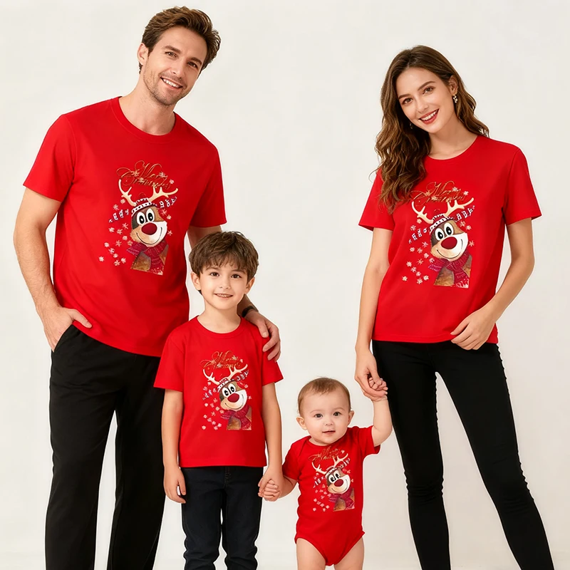 roupas-de-natal-ano-novo-familia-meninas-menino-mae-pai-camiseta-familia-combinando-roupas-pai-mae-filho-filha-roupas