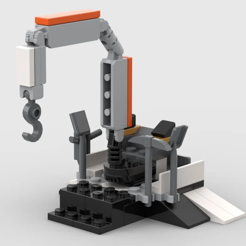 89 قطعة MOC الفضاء حفار محمل D نموذج Dوزر الفضاء ألعاب بناء كتل العمارة لتقوم بها بنفسك هدايا عيد الميلاد فكرة التعليم الاطفال #3