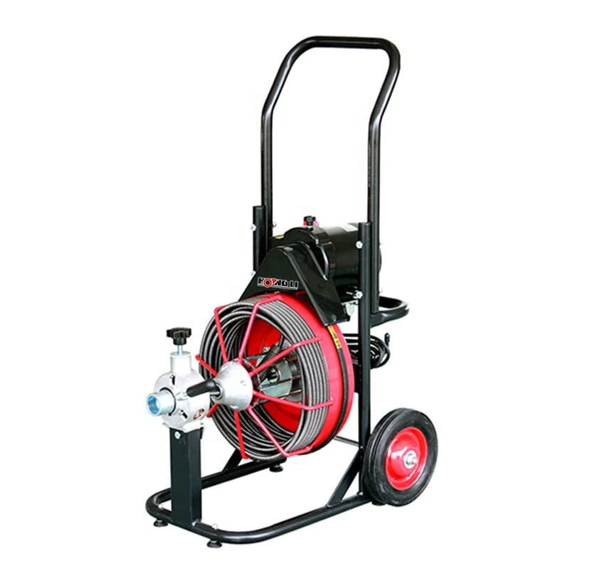 

D330ZK Портативная машина для очистки канализационных сливных труб 4 дюйма