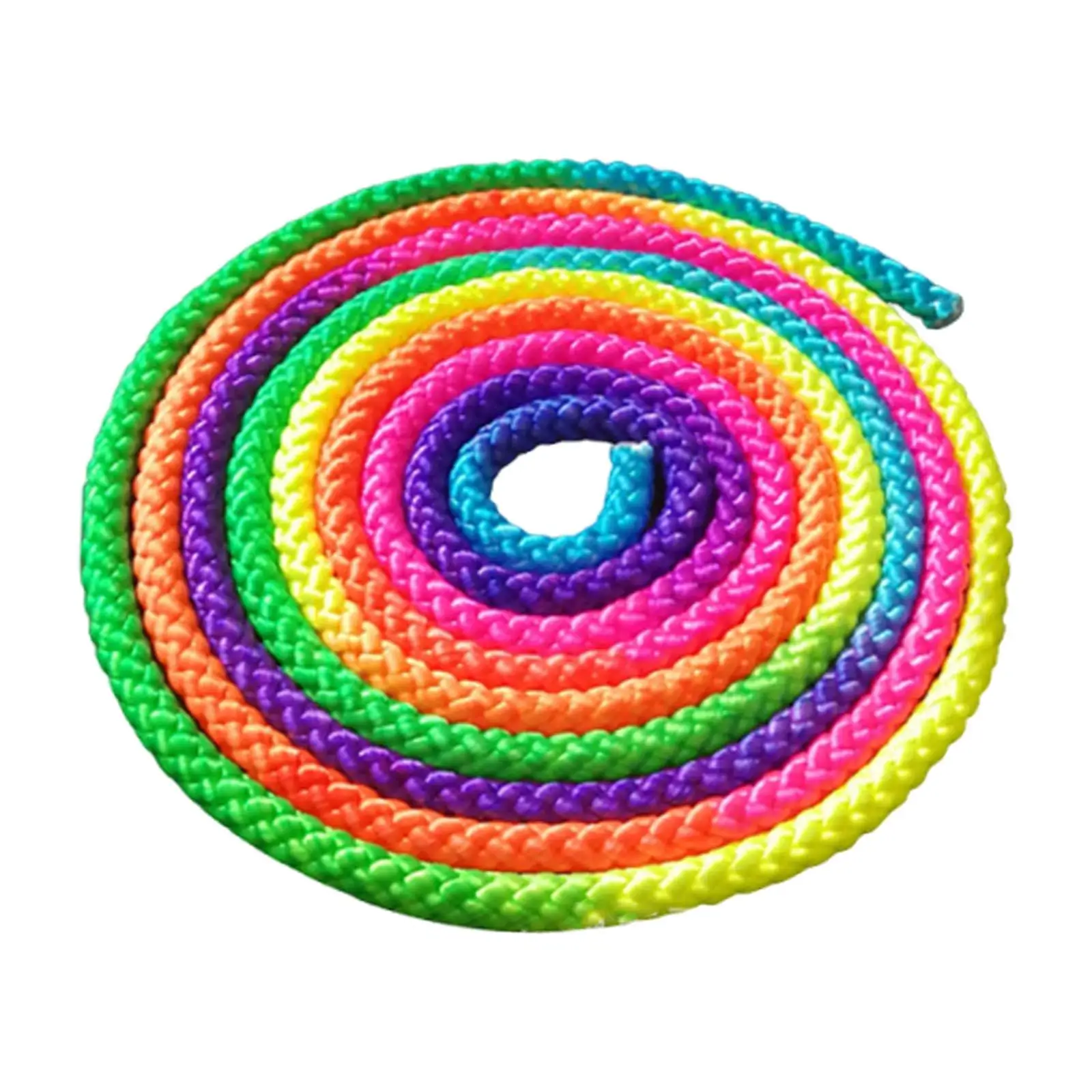 Professional Rhythmic Gymnastics Rope Fitness 3m Exercise Tools Nylon Mesh Supplies for Gymnast Dance Routine