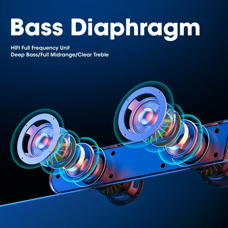 Computerluidspreker met microfoon Desktop Sound Bar Subwoofer Luidsprekers USB AUX Bedrade Soundbar voor Macbook Laptop Notebook PC-luidspreker