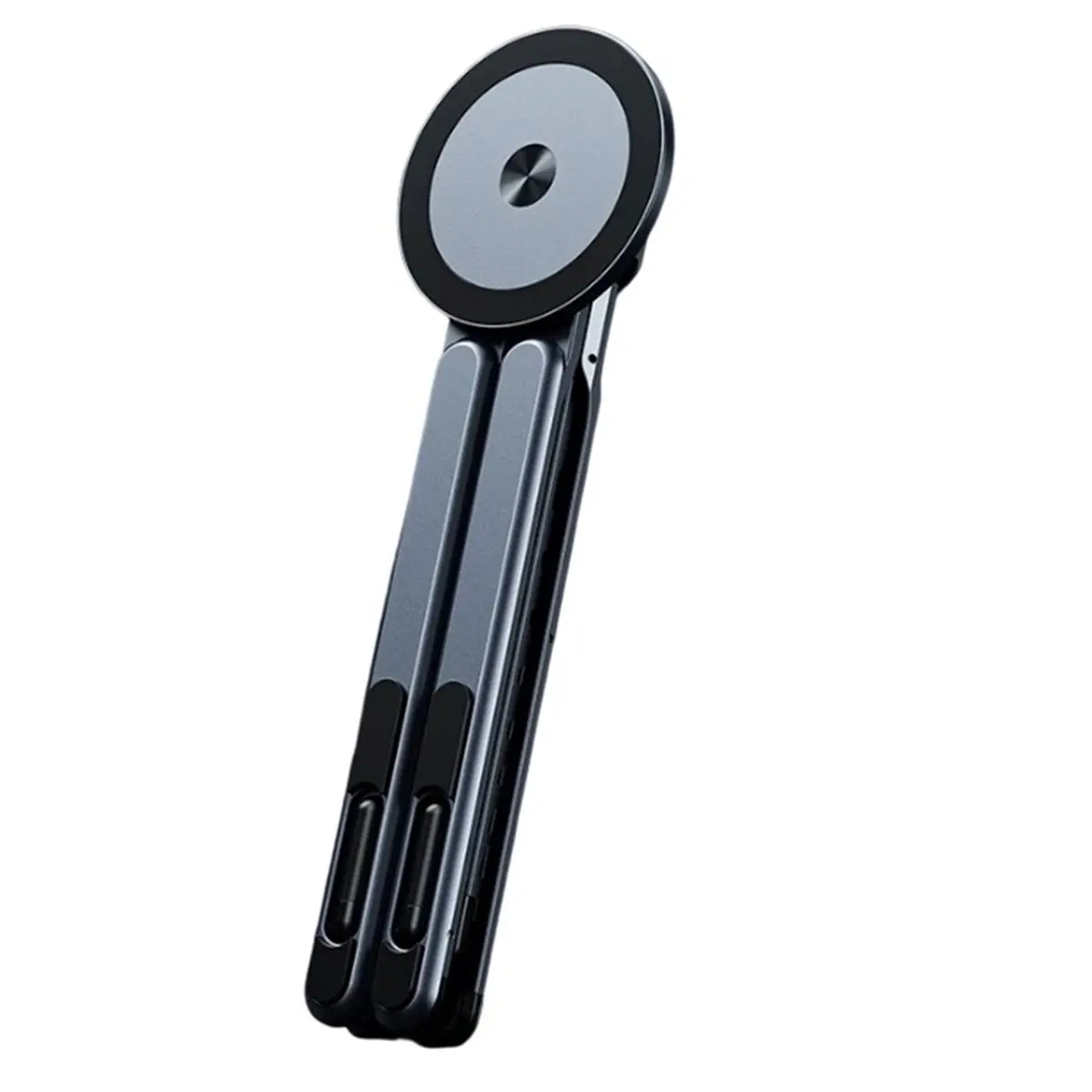 A46U Multifunctional Magnetic Phone Holder Handheld Selfle Stick Foldable Tripod Portable Desk Stand for Phone Tablet Laptop