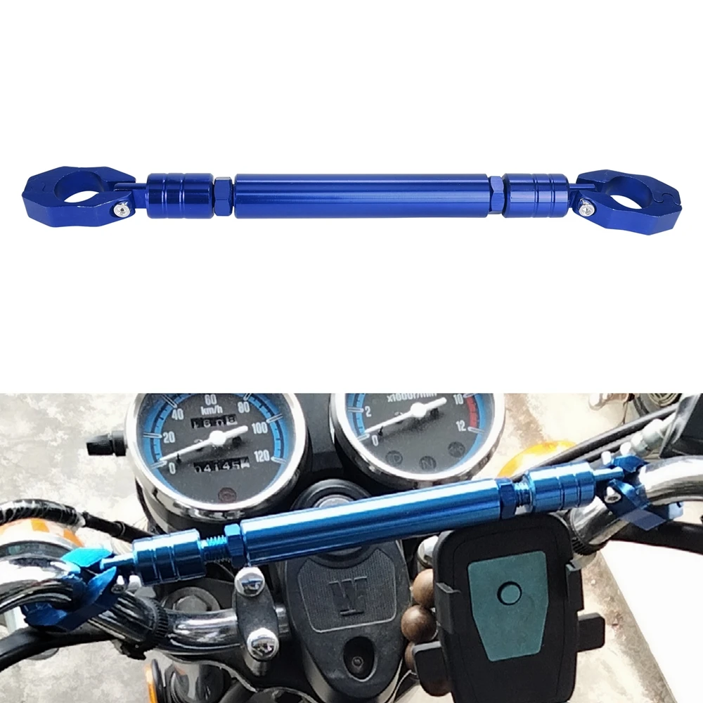 Motorcycle Handlebar Handle Grip Adjustable Crossbar Balance Bracket Regulator Steering Wheel Reinforce 22mmReplacement