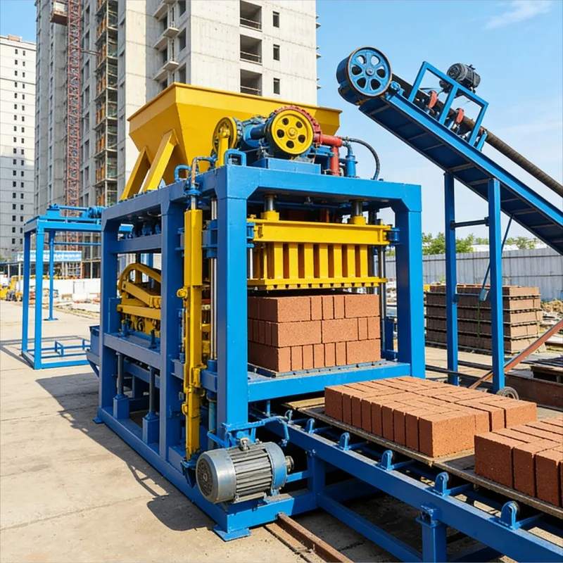 Customized Concrete Block Machine Hollow Solid Interlocking Brick Making Automatic Hydraulic