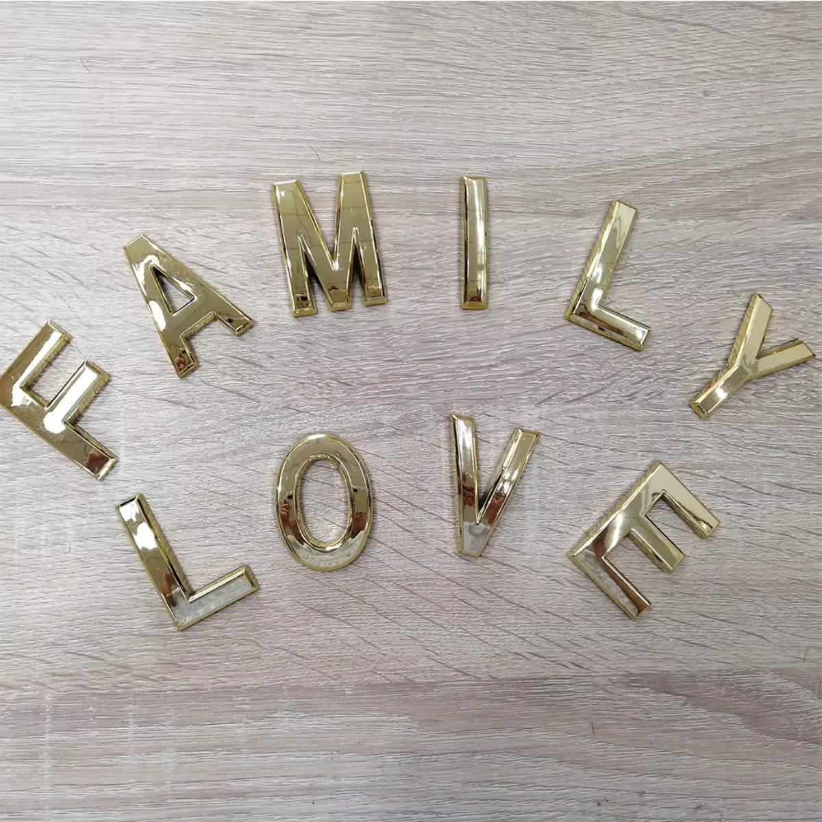 5 سنتيمتر الأبجدية ذاتية اللصق الحروف البلاستيكية الزخرفية A-Z لتخصيص مكتب بعيدا عن عنوان الفندق علامات رقم الباب صندوق الباب #5