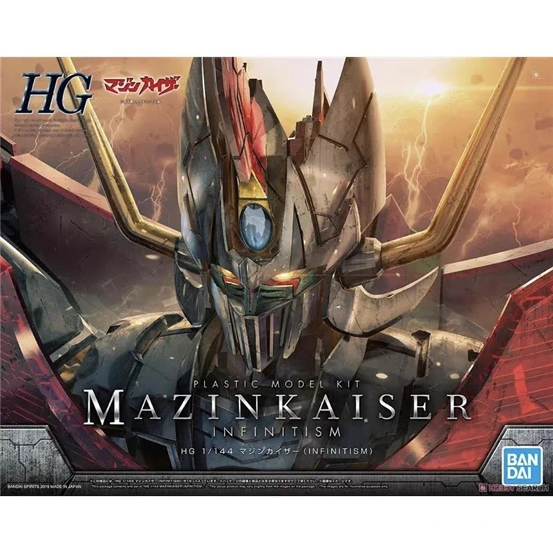 In Stock Bandai GUNDAM HG 1/144 MAZINKAISER INFINITISM Ver. MAZINGER Z  Anime Action Figure Assembly Toys Gift Mode Collection