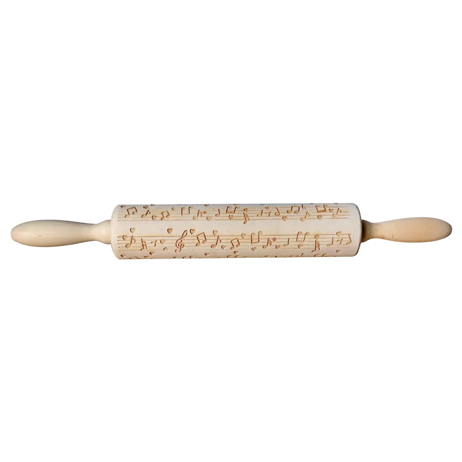 2xEmbossing Rolling Pin Xmas Embossed Rolling Pin for Baking Dough Pastries Style K