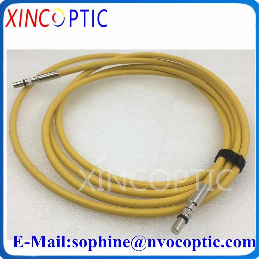 100/200/300/400/600/800/1000um VIS-NIR 0.22NA W:400-2500nm 1M SMA905-SMA905 Metal Ferrule Silica 7.0mm Armored Fiber Cable Cord