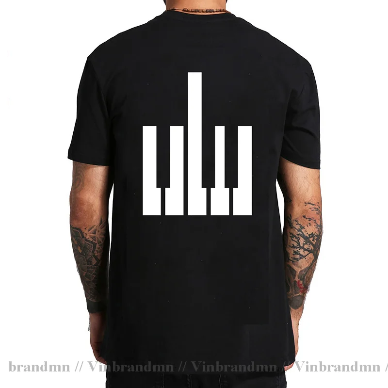 Born To Be Piano Teacher Music Band Keyboard Player Hip Hop Harjauku Mens Clothing Print T-shirt Short Sleeve Funny T Shirts Men